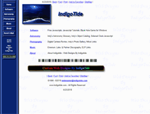 Tablet Screenshot of indigotide.com